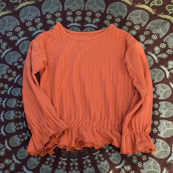 ♥️♥️girls size 4 and 4/5 long sleeve tops - Picture 8 of 8